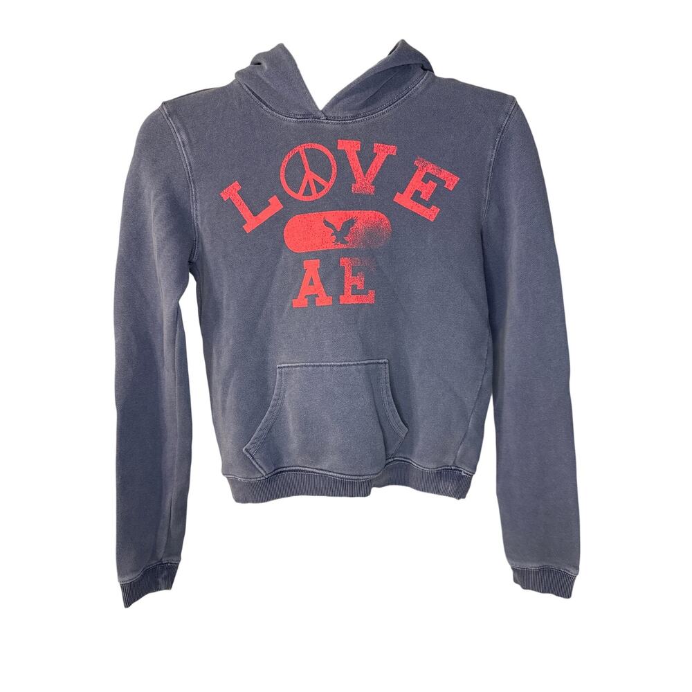 Navy blue American‎ Eagle hoodie Women's XS